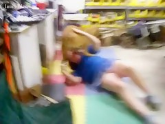 Dog xxx the girl sucking deepthroat sex animal
