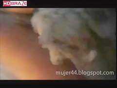 Curvy big ass slutty girl licked pussy by dog porn