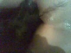 Oil up her cunt to seduce her dog - Animal porn