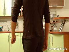 Banging Ilonka in the kitchen - HD porn video  Pornbraze.com