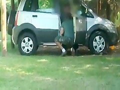 Barebacking Outdoor Fuck