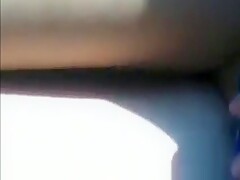 Girl masturbate on Train