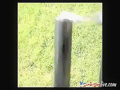 Dickflash - Jerk for nude sunbathing MILF