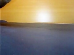Pushups humping cum closeup