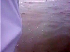 See Through Shorts at the Beach