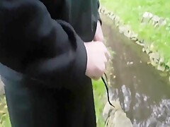 Pissing in the stream