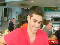 A real public blowjob