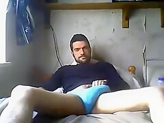 Str8 men bulge on cam