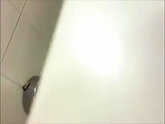 Str8 spy guy in public toilet