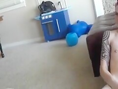 Flat Chest Wanking