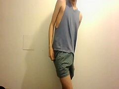 First video: Performance before going to bed. Latin guy.