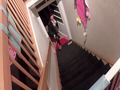 Cumslut nach Hause zu kommen
