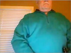 Hot daddy straight show and stroke webcam