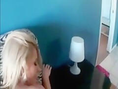 Interracial POV blonde doggystyle