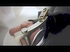 amazing guy cruising in public toilet