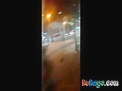 Homeless man getting head in down town Baltimore City