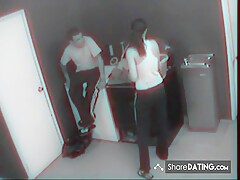 Married Couple Banging On Their Home Security Video