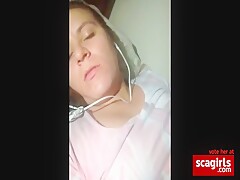 Very hot selfie of very horny girl