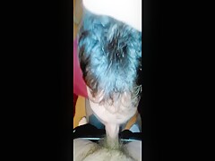 My twink sucking me again 12-25-2016