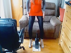 huge toy anal play