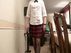My new stainless steel chastity belt