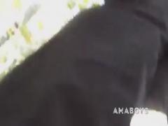 Sucking in the park