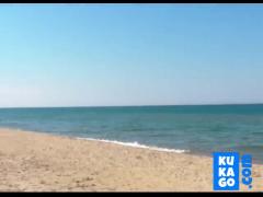 Beach Masturbation