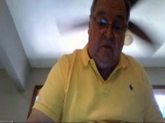 grandpa show on webcam
