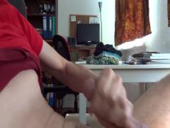 Skinny guy cumming a lot