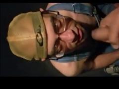 Drinking cum and piss