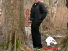 daddy alone outside