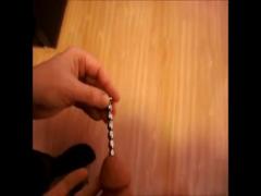 Urethral Sounding by my mistress while standing