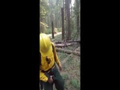 real wildfire worker
