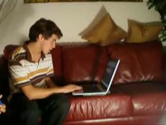 straight dude cum in friends mouth