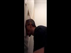 Suck at Dick at my Glory Hole at Home