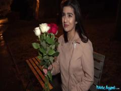 PublicAgent - Dumped and Fucked on Valentine's Day Blowjob   Amateur missionary who dresses like a d